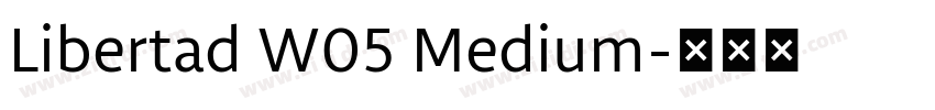Libertad W05 Medium字体转换